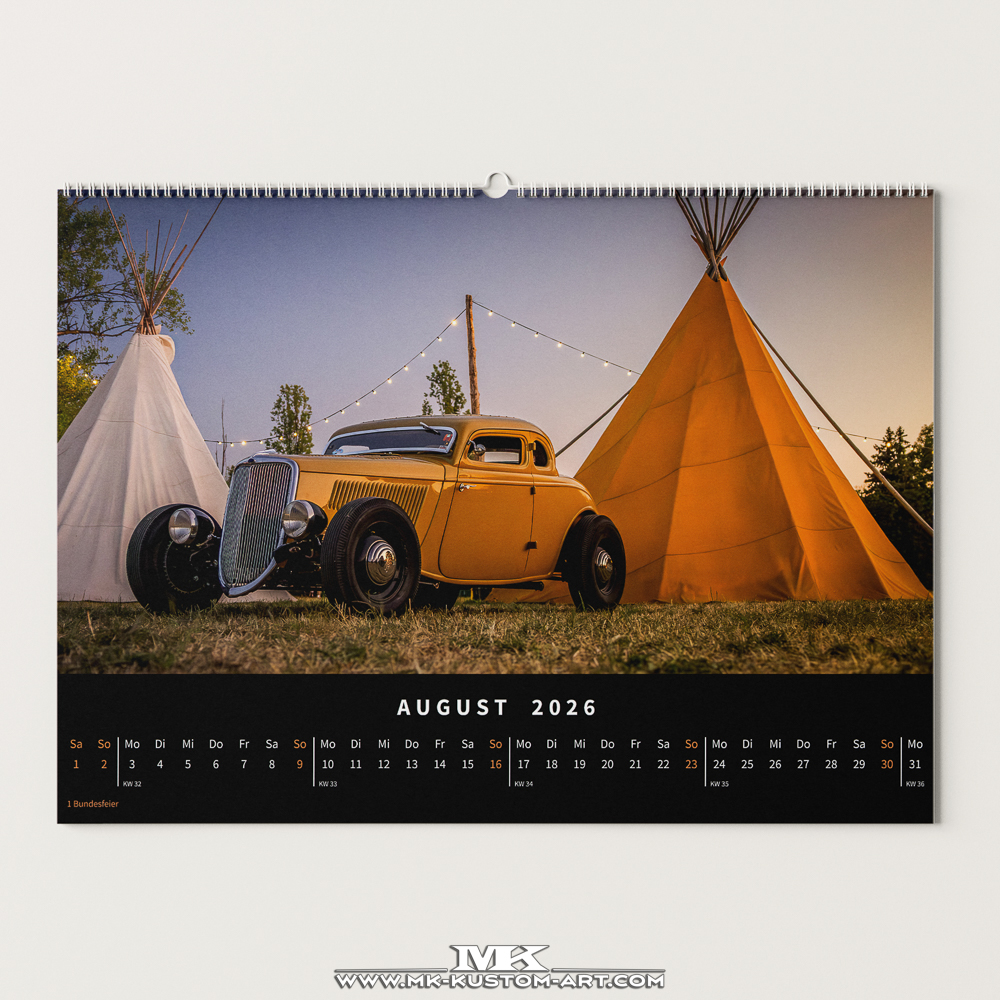 Hot Rod & Kustom Life Calendar 2026 - Image 9