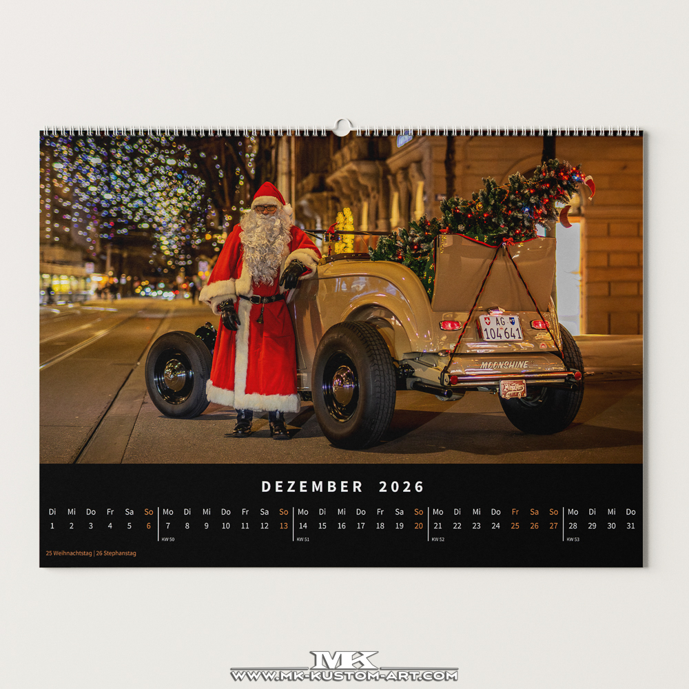 Hot Rod & Kustom Life Calendar 2026 - Image 13