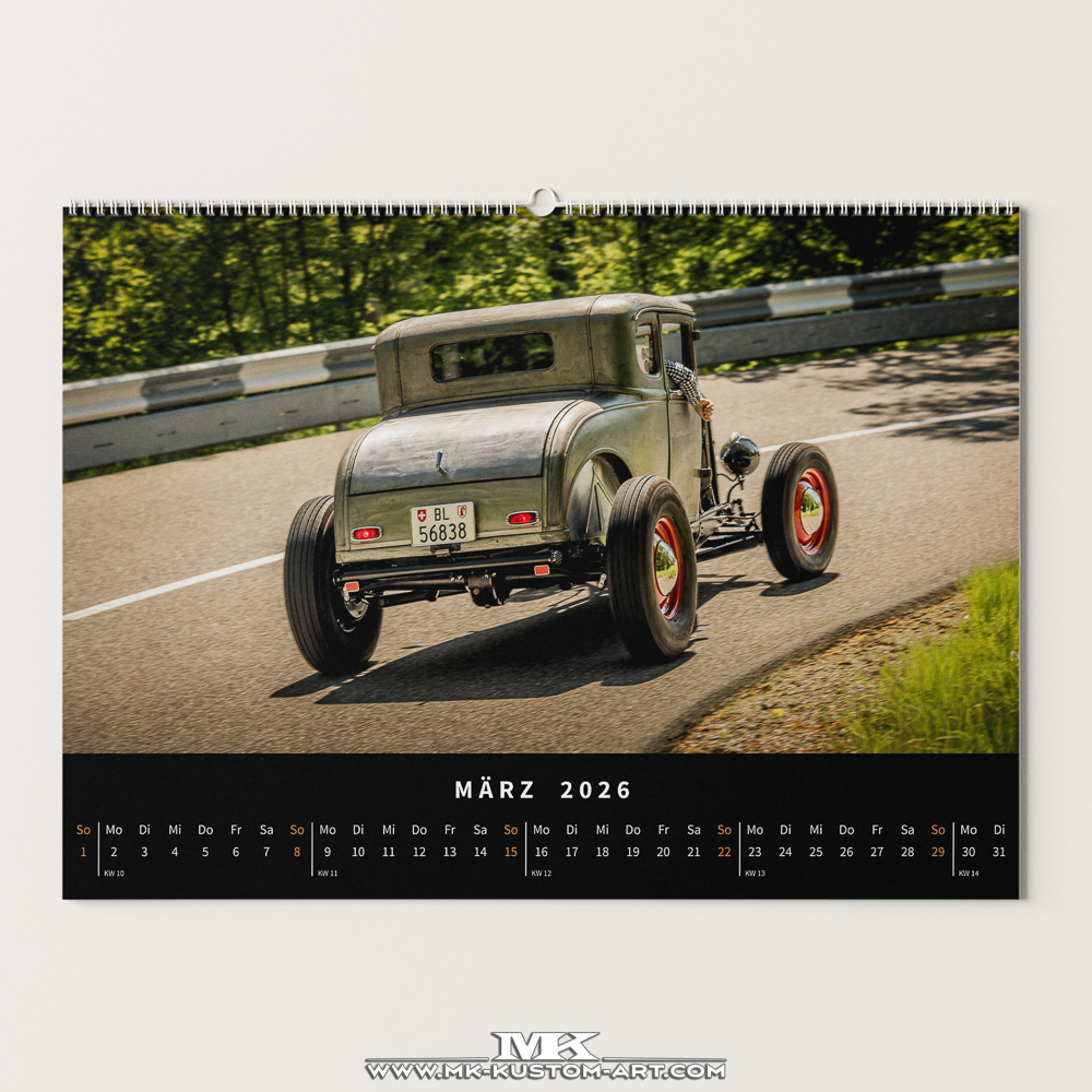 Hot Rod & Kustom Life Calendar 2026 - Image 4