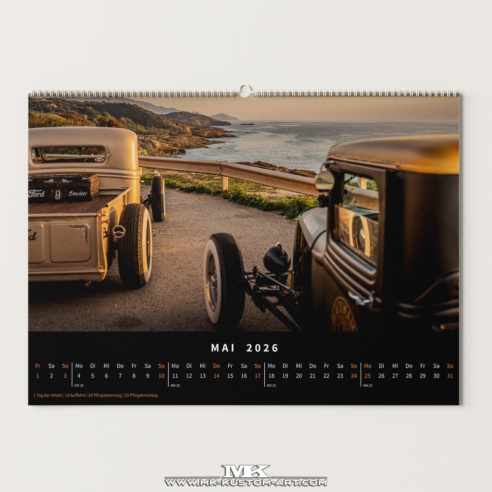 Hot Rod & Kustom Life Calendar 2026 - Image 6
