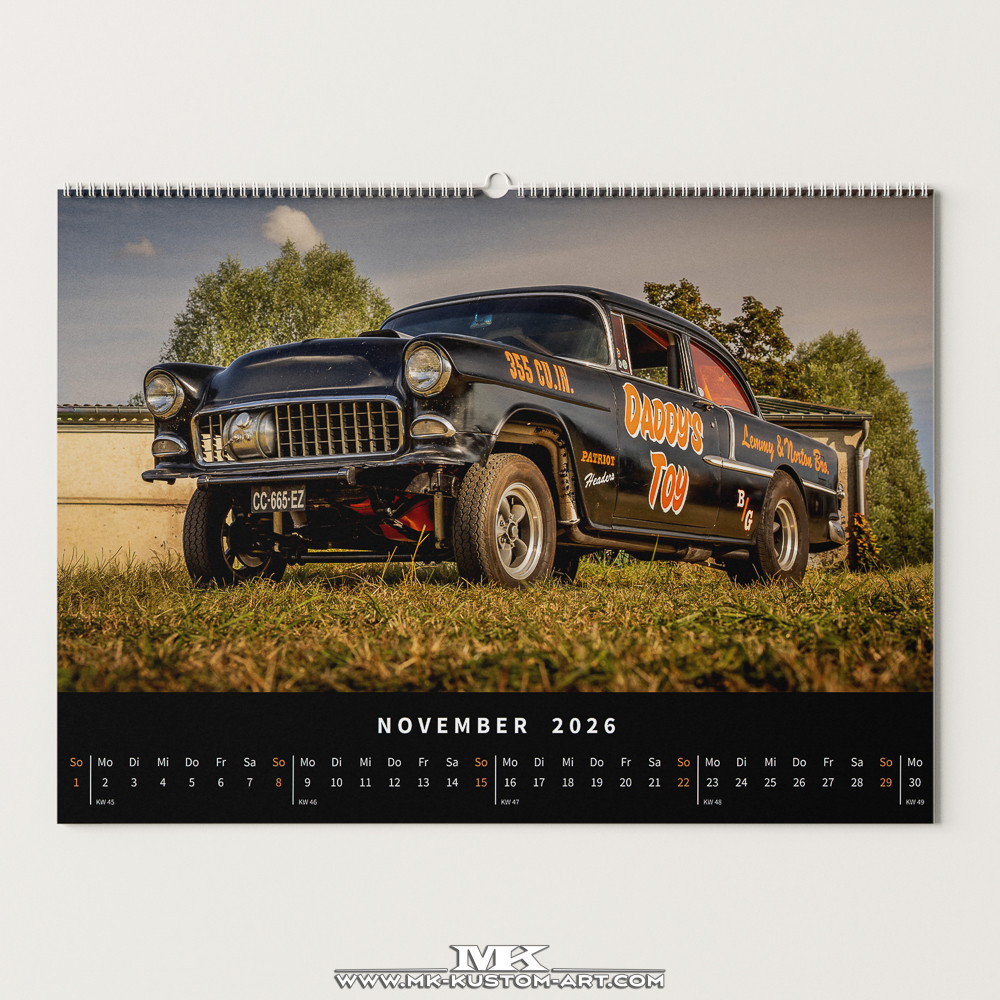 Hot Rod & Kustom Life Calendar 2026 - Image 12