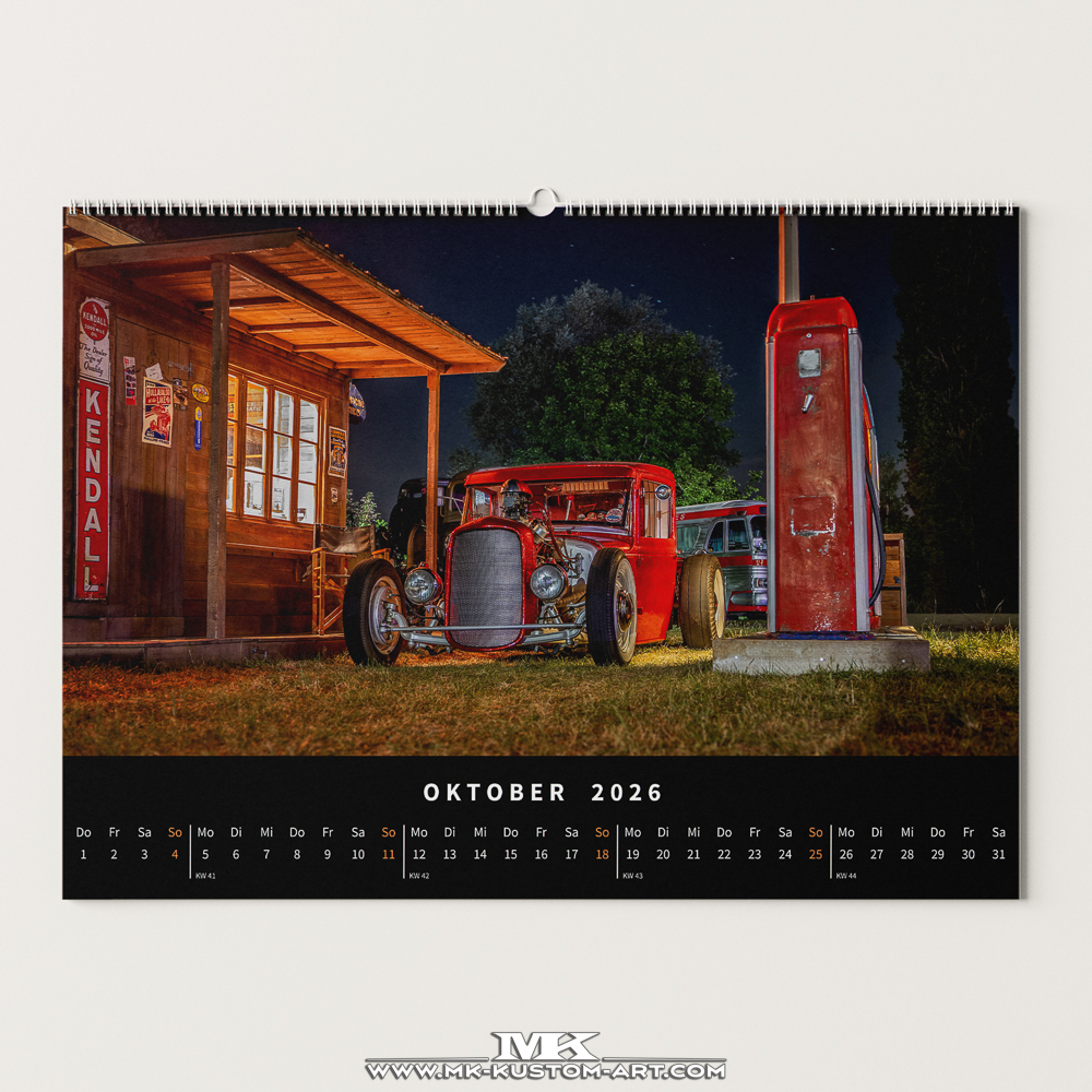 Hot Rod & Kustom Life Calendar 2026 - Image 11