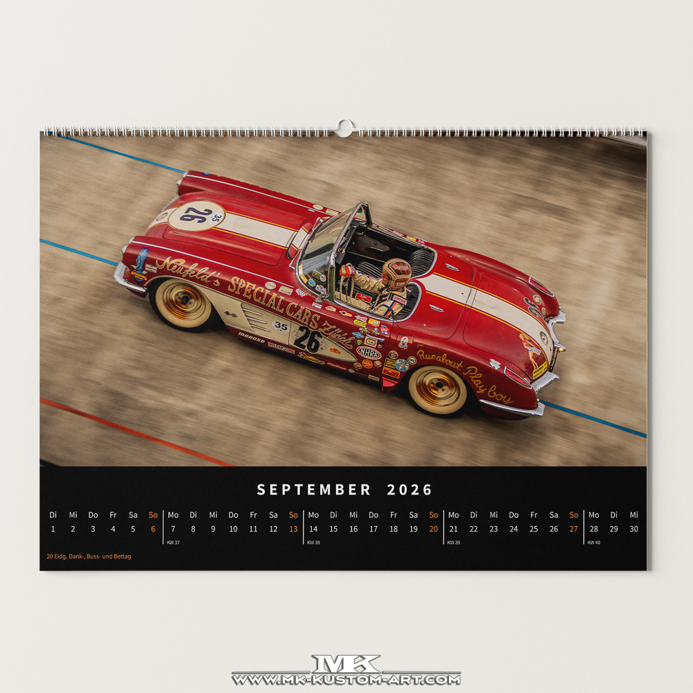 Hot Rod & Kustom Life Calendar 2026 - Image 10